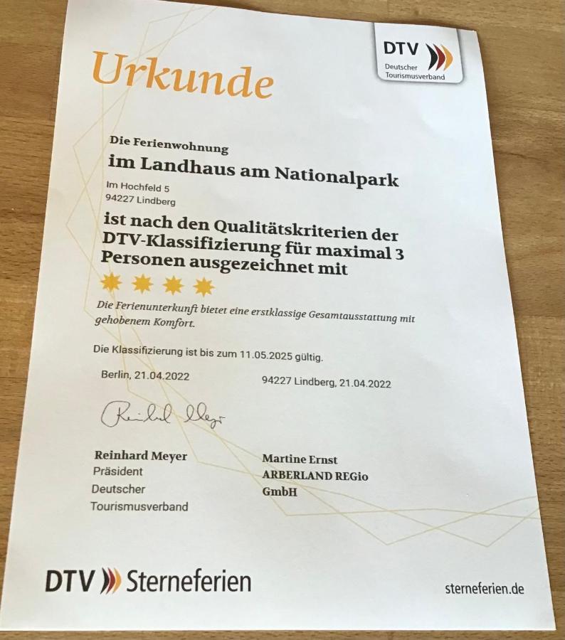 Ferienwohnung Im Landhaus Am Nationalpark Ludwigsthal المظهر الخارجي الصورة